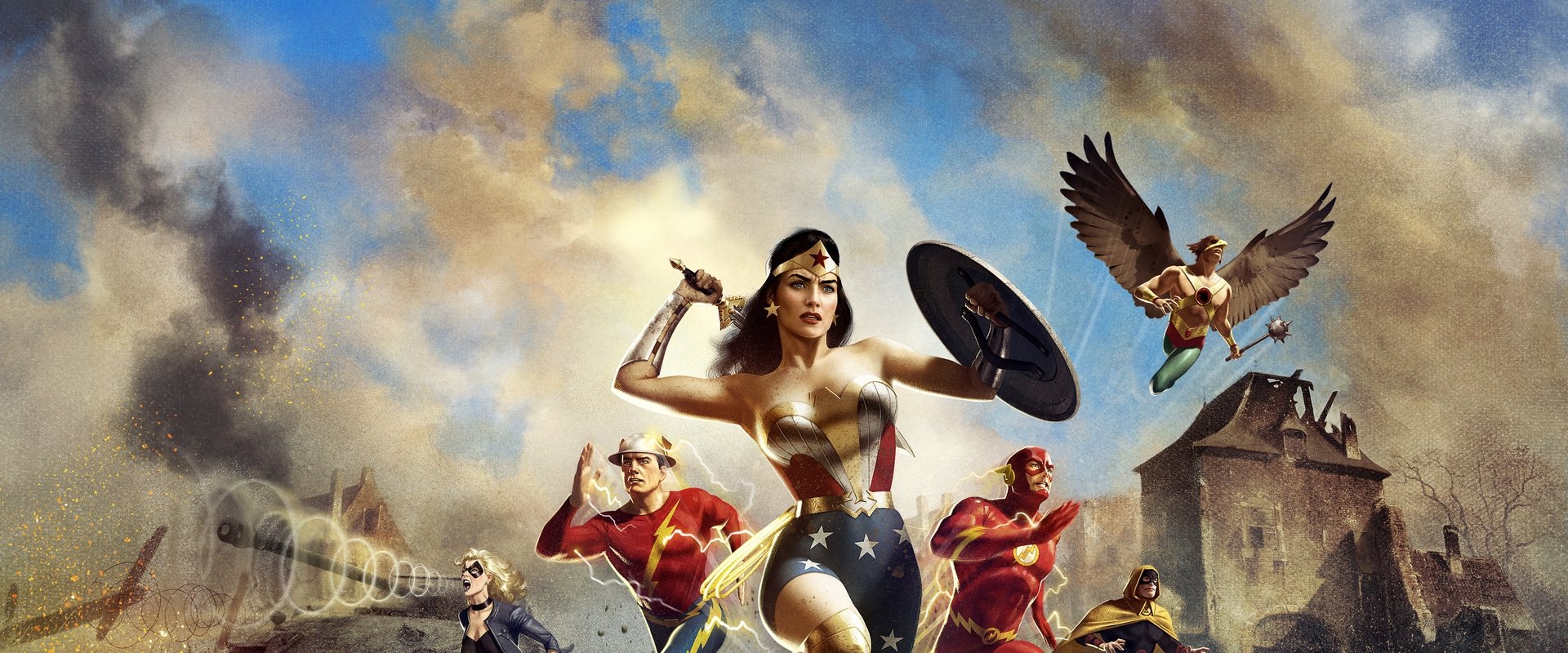 Justice Society: World War II backdrop