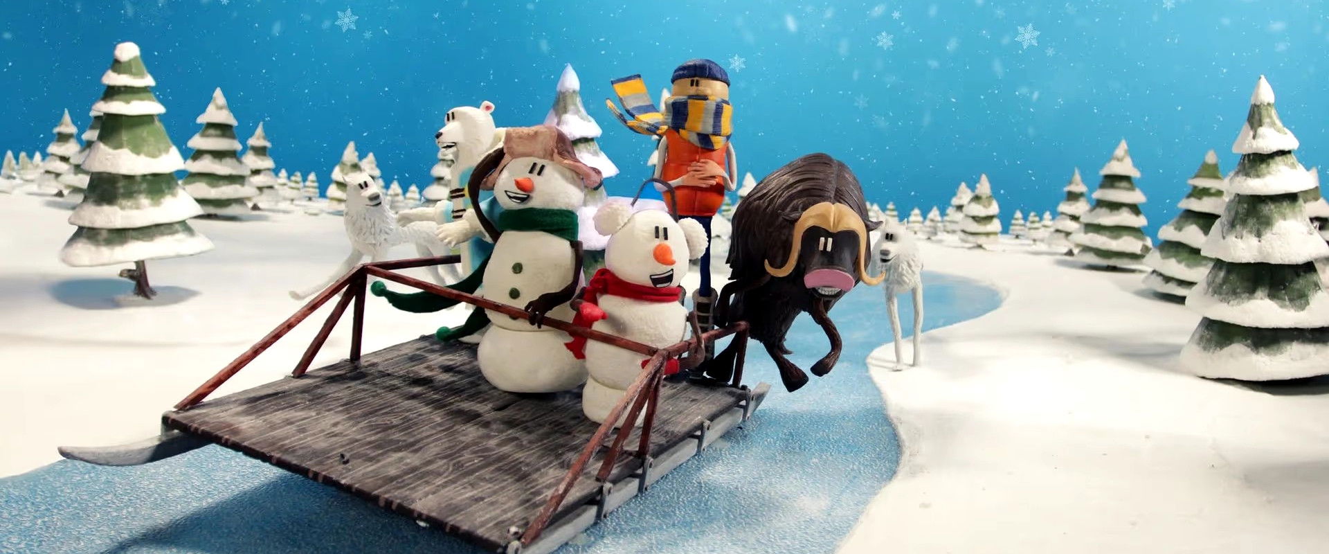 Steal the Naughty List backdrop