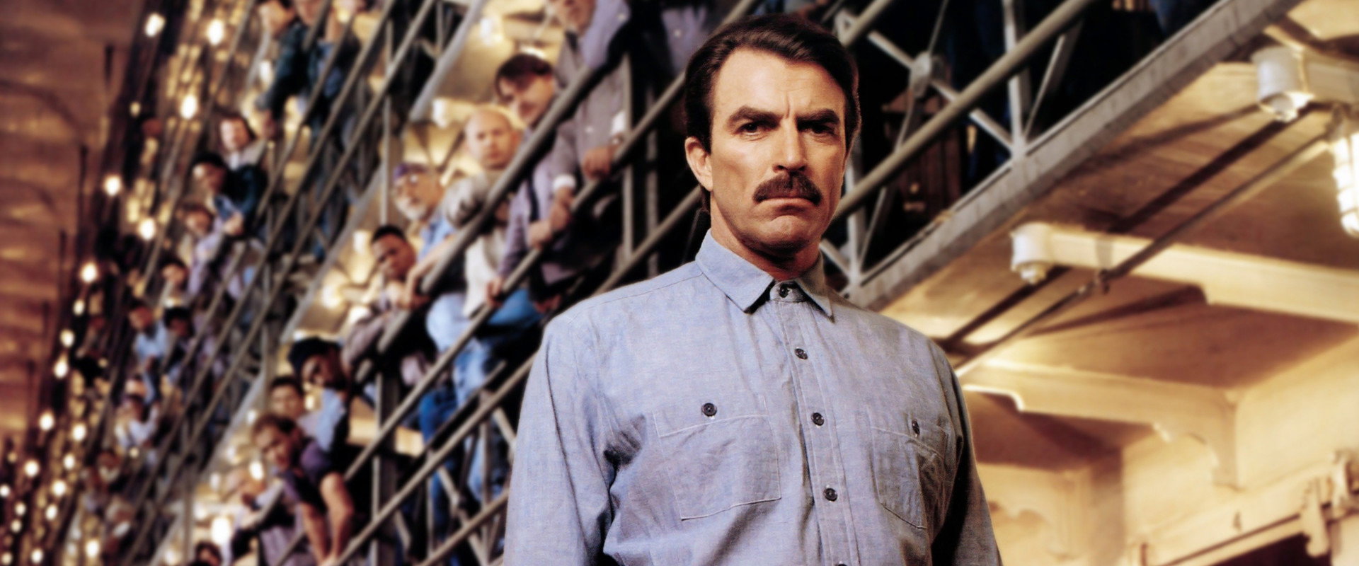 An Innocent Man backdrop