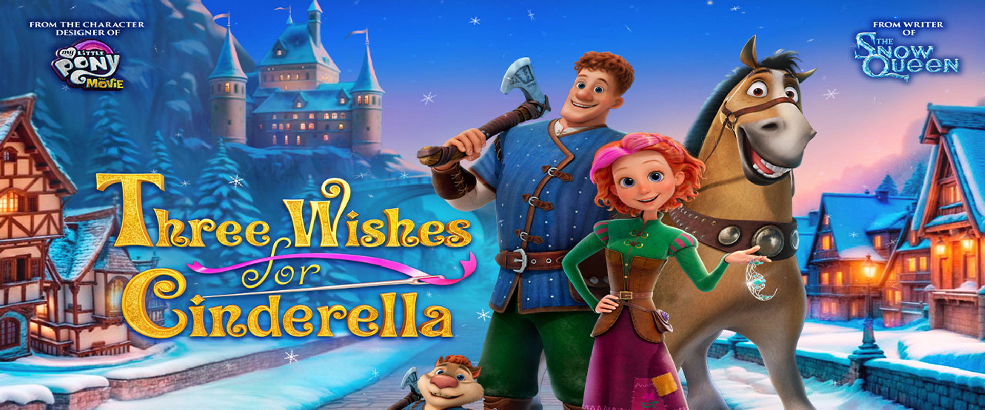 Three Wishes of Cinderella backdrop