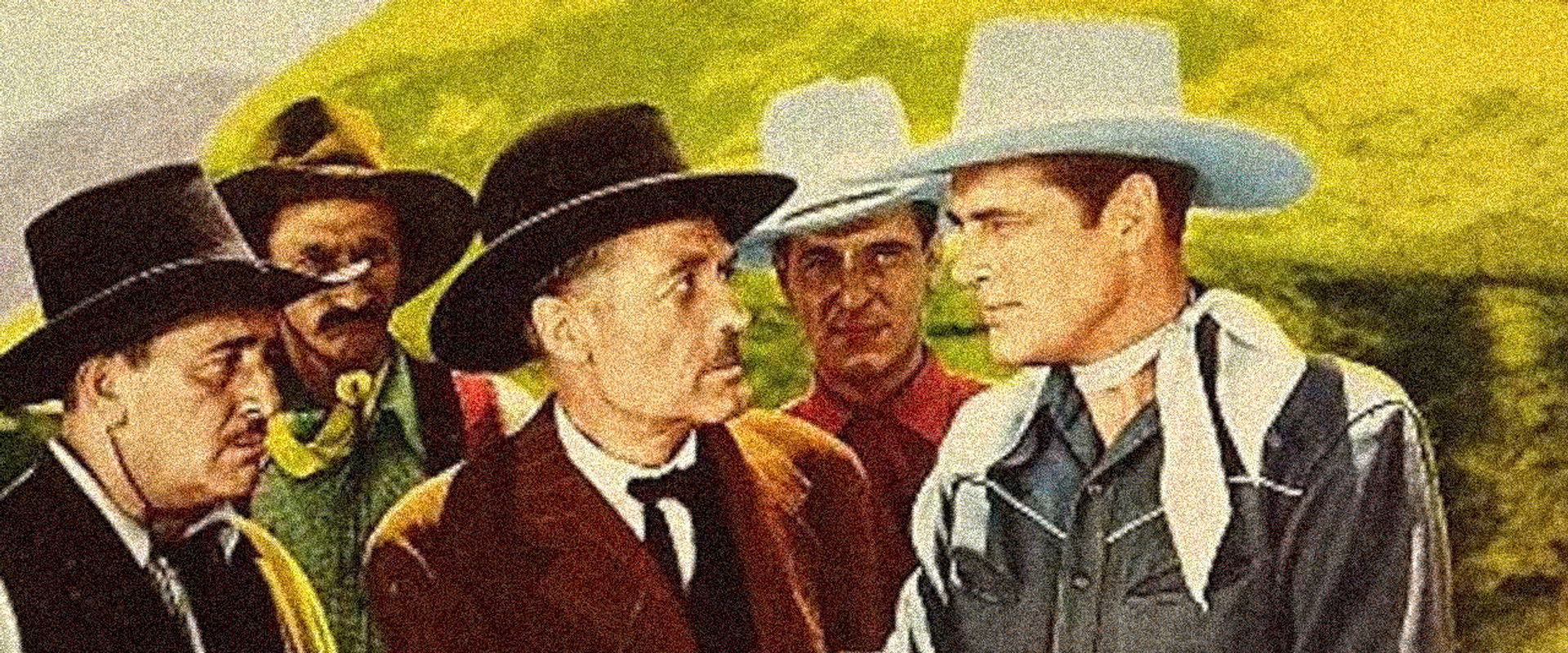 The Fighting Buckaroo backdrop