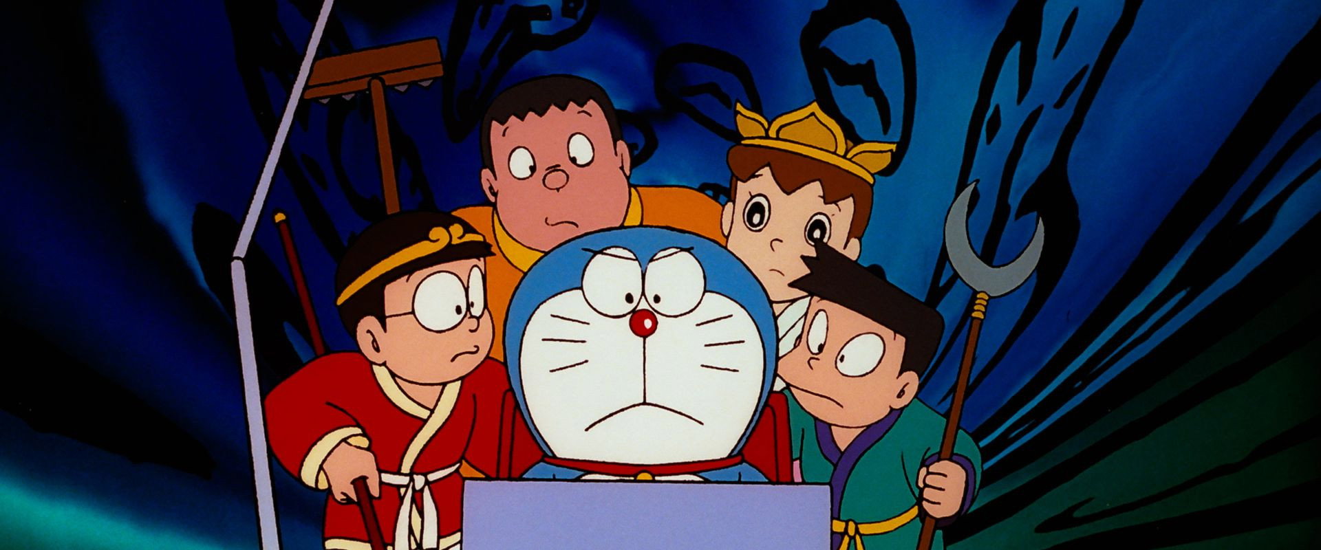 Doraemon: The Record of Nobita's Parallel Journey to the West backdrop