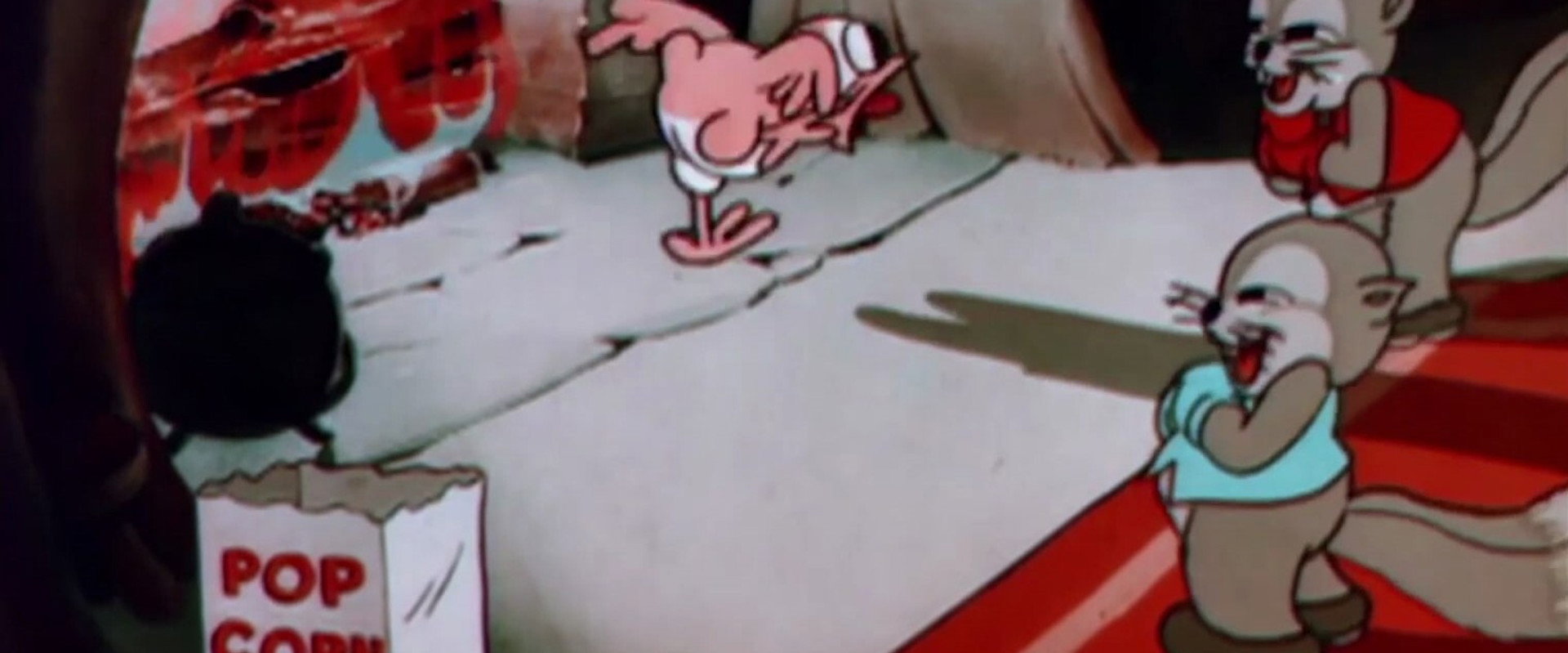 The Lost Chick backdrop