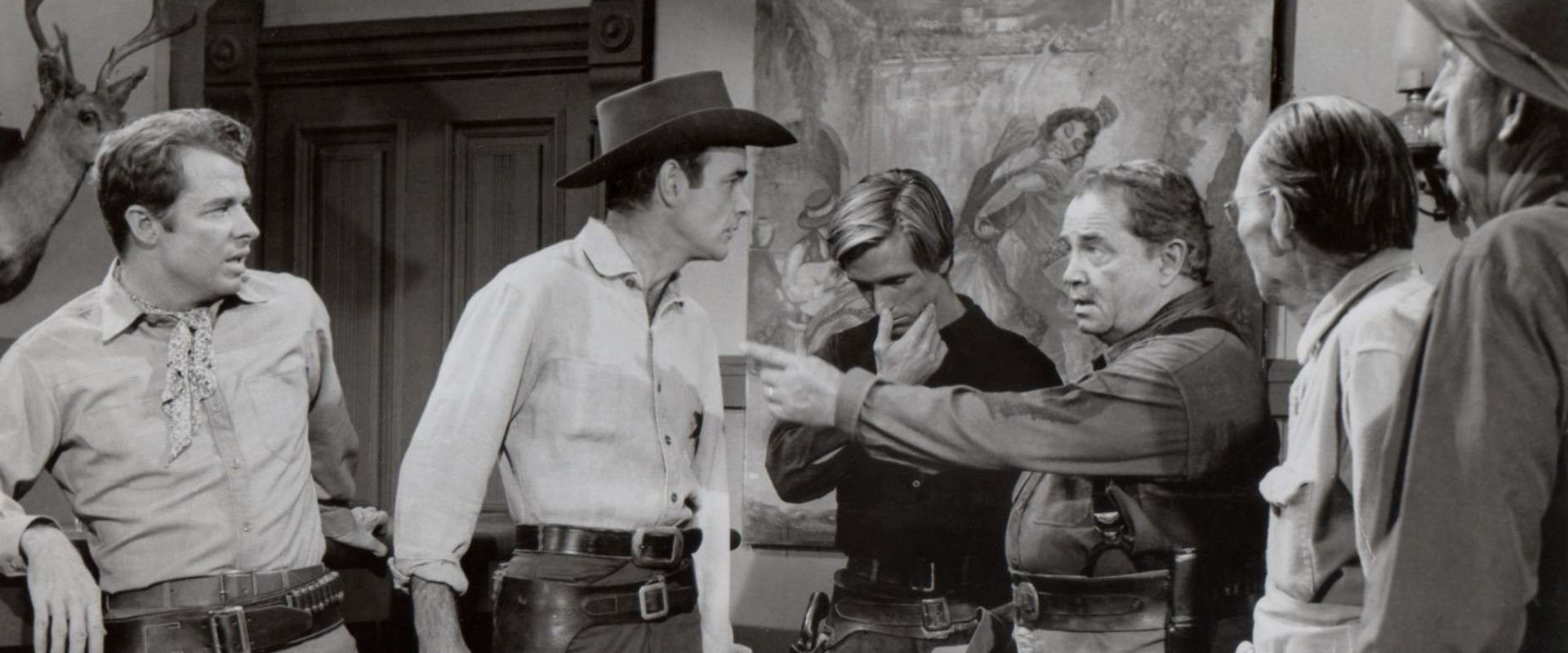 The Quick Gun backdrop