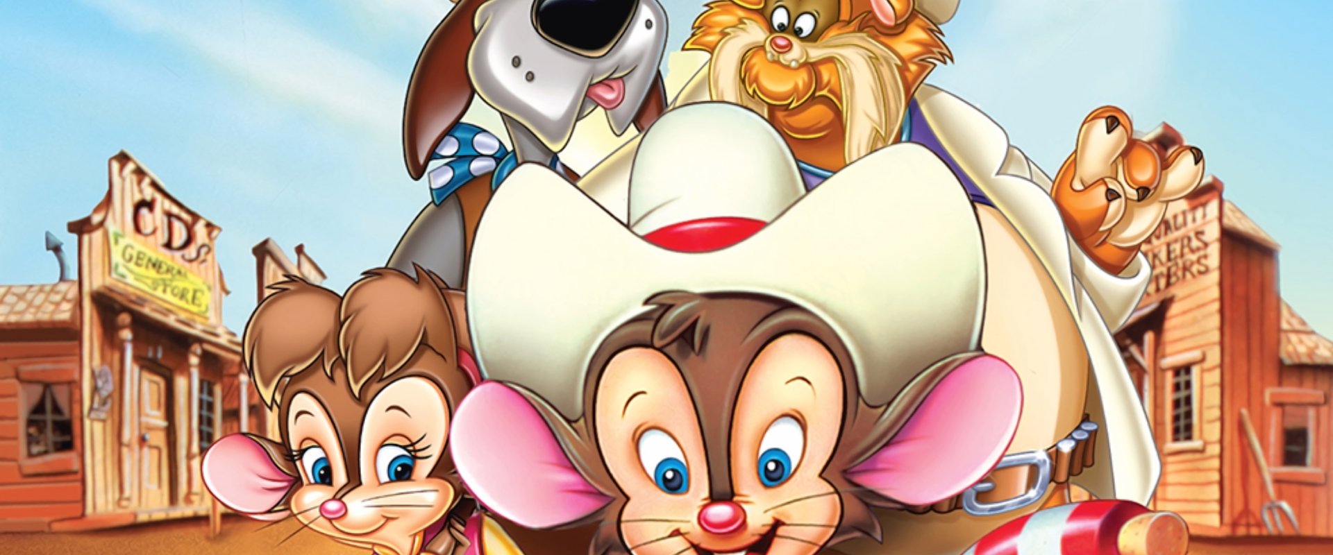 An American Tail: Fievel Goes West backdrop