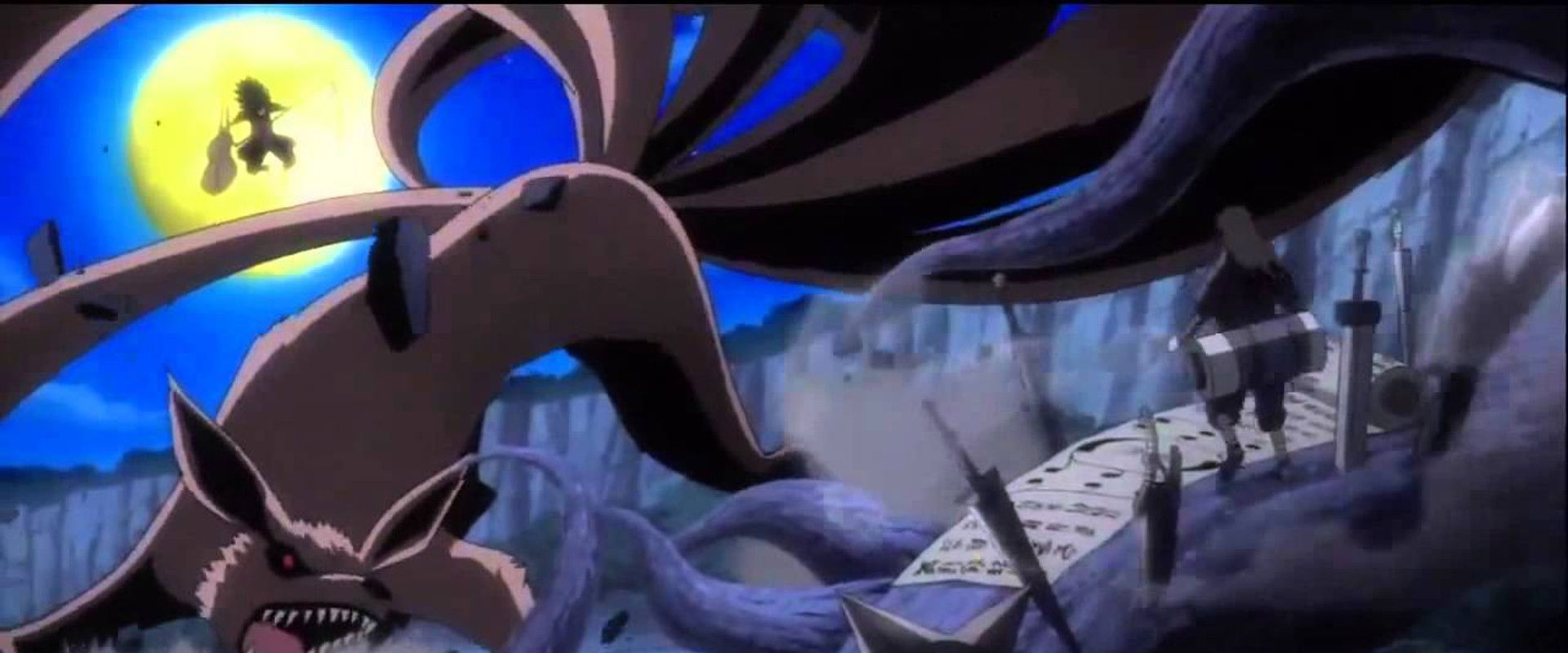 Naruto OVA 10: Uchiha Madara vs Senju Hashirama backdrop