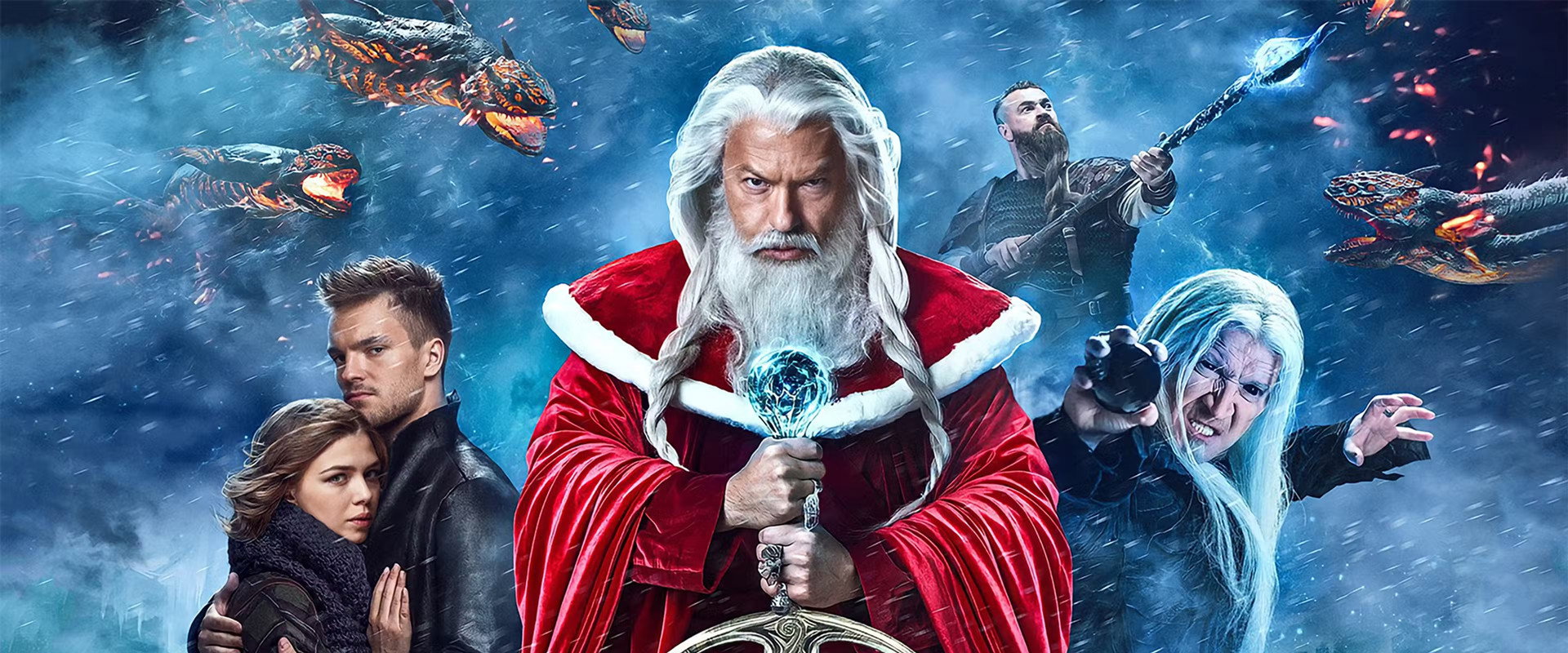 Santa Claus. Battle of Mages backdrop