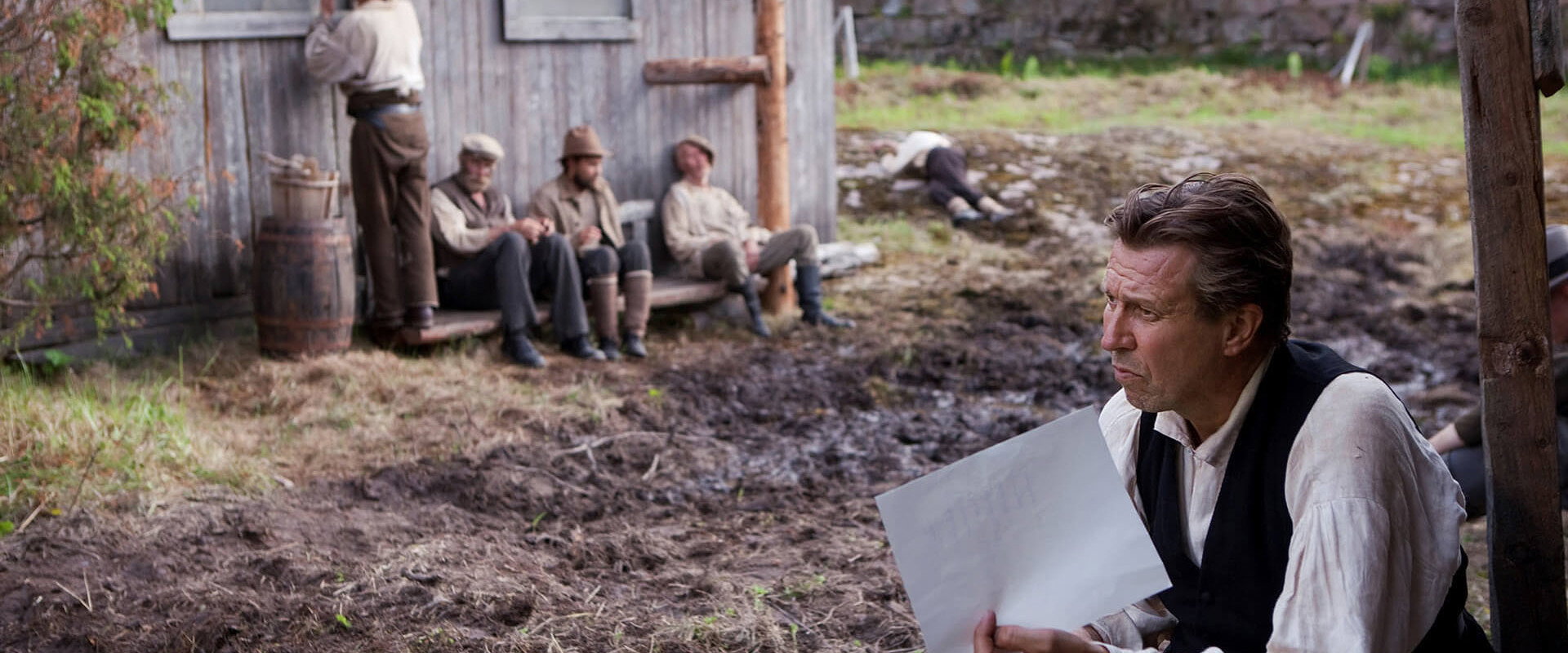 Laugh or Die backdrop