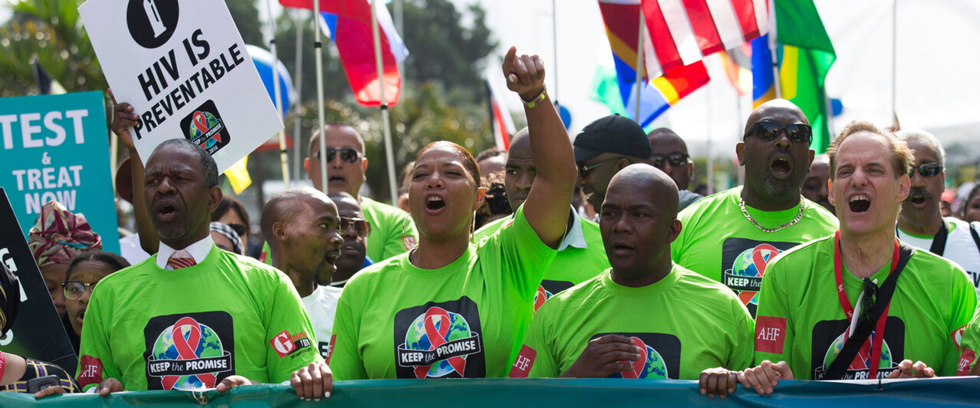 Keeping the Promise: AHF 30 Years Documentary backdrop
