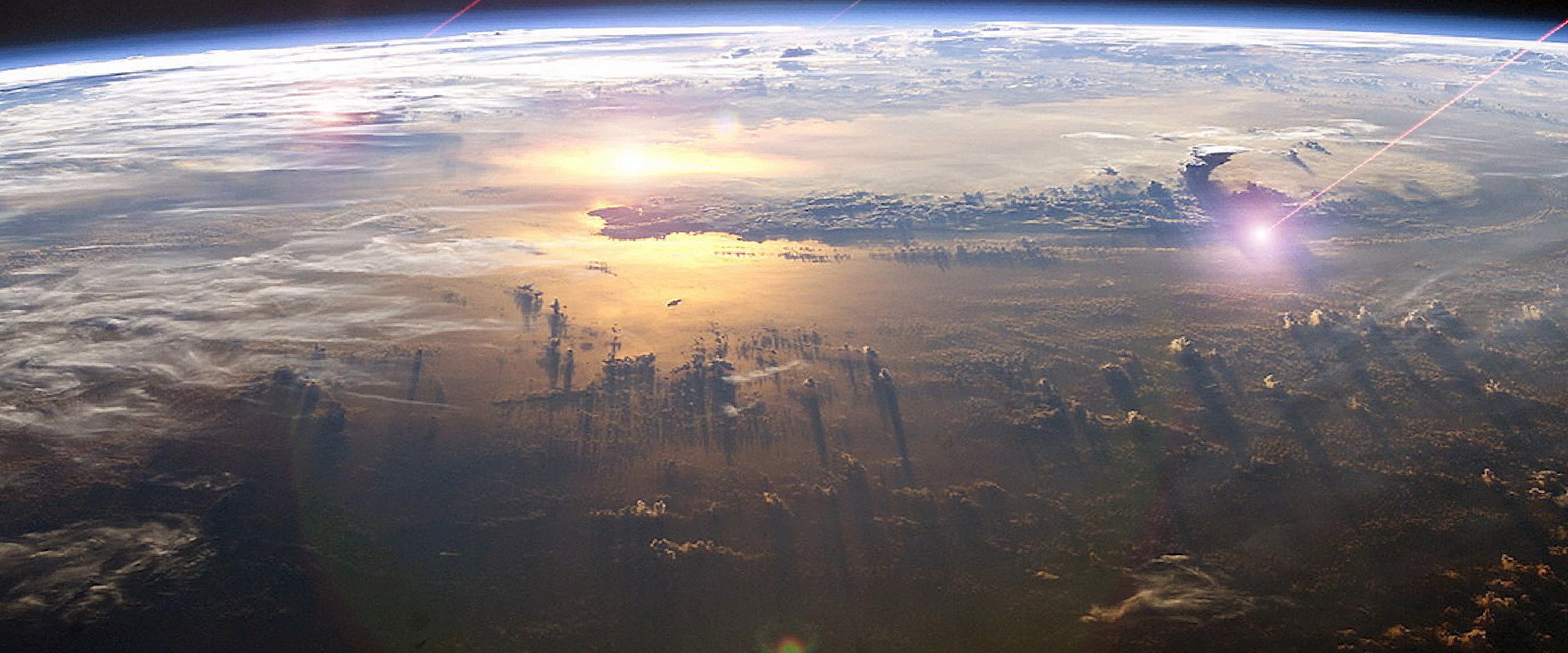 Doomsday Meteor backdrop