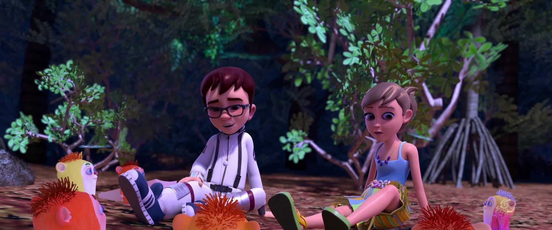 The Legend of Hallowaiian backdrop