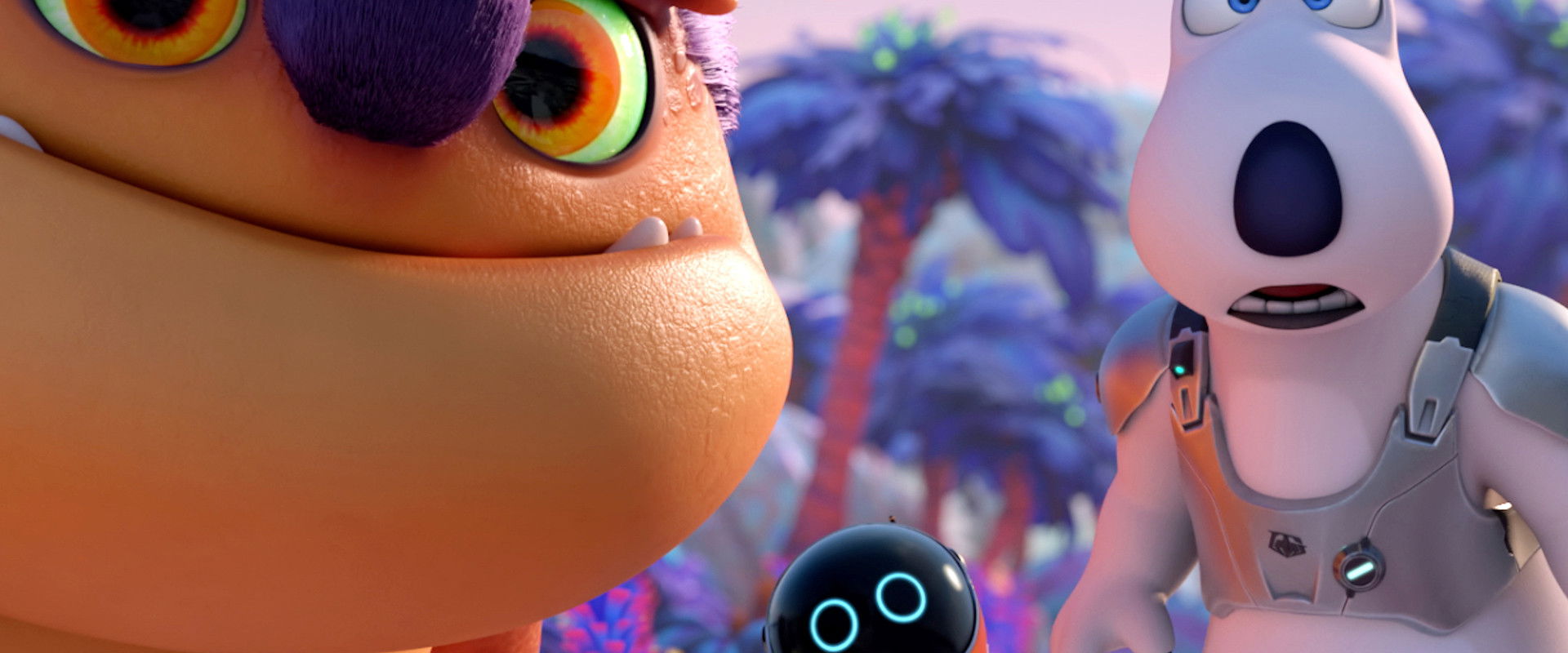 Backkom Bear 3: Mars Mission backdrop