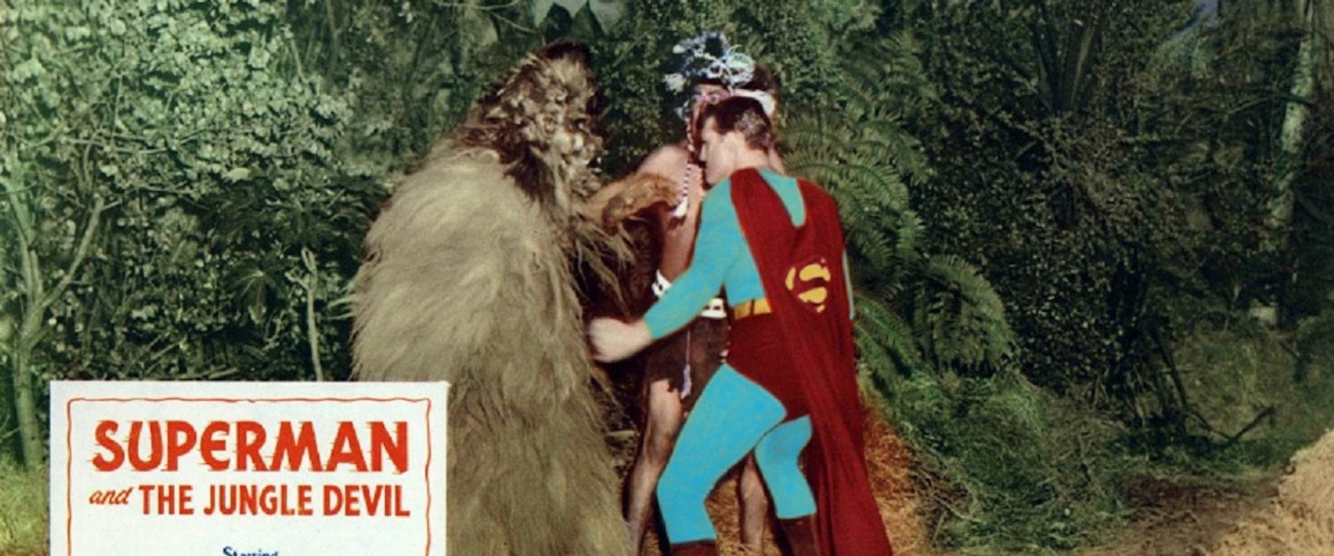 Superman and the Jungle Devil backdrop