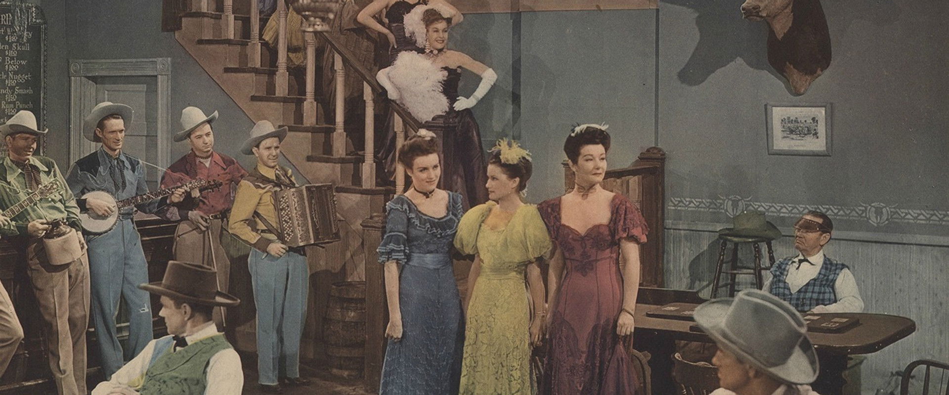 Flame of the West backdrop