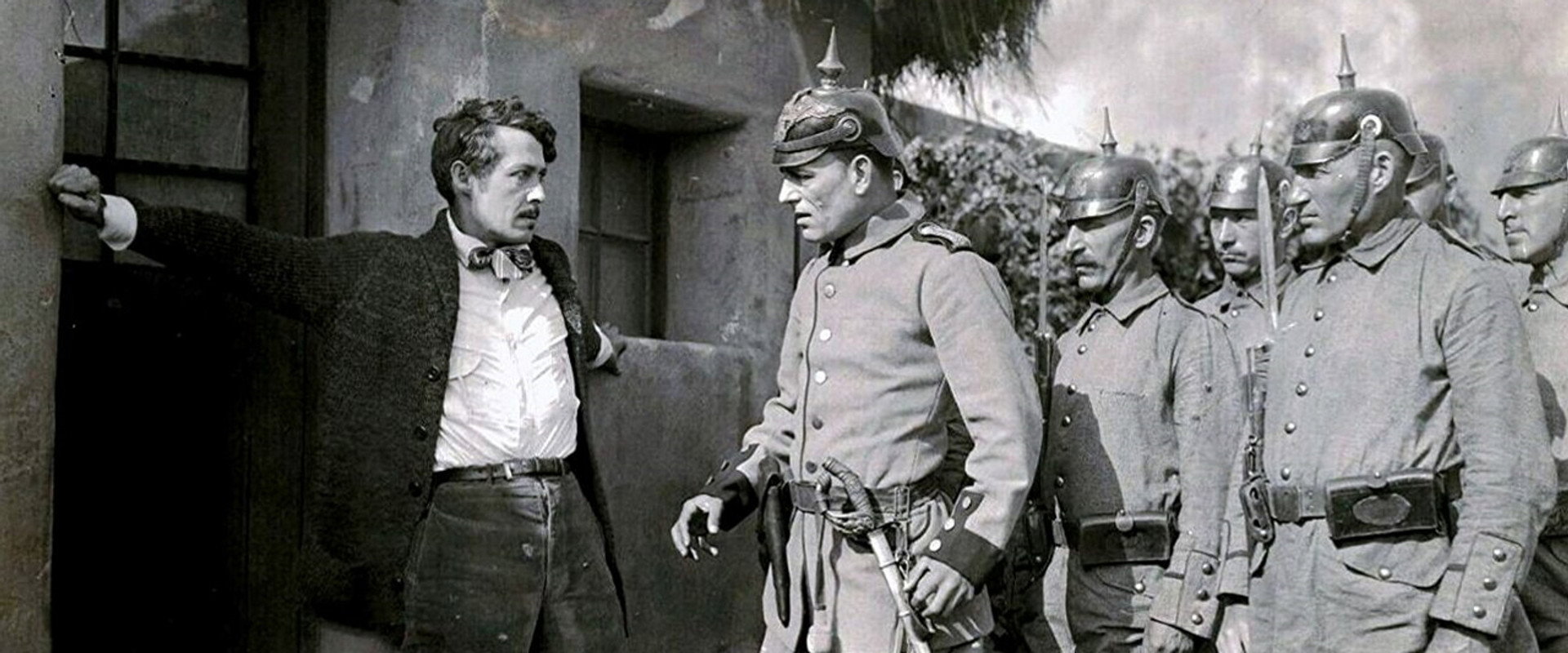 The False Faces backdrop