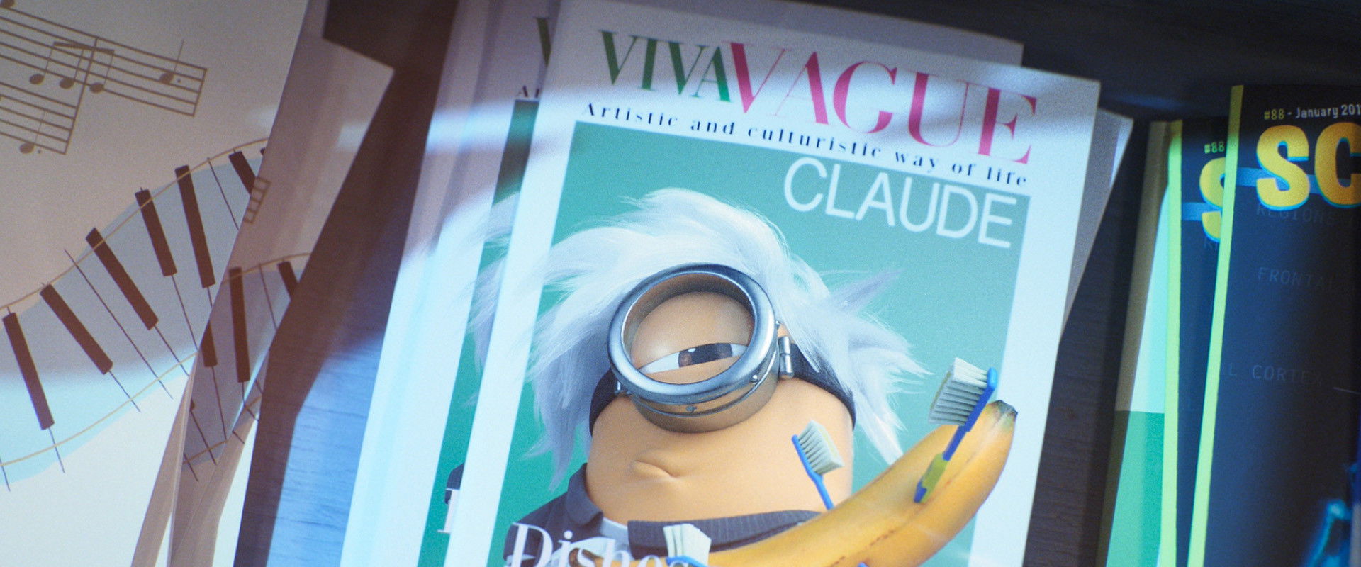 Post Modern Minion backdrop