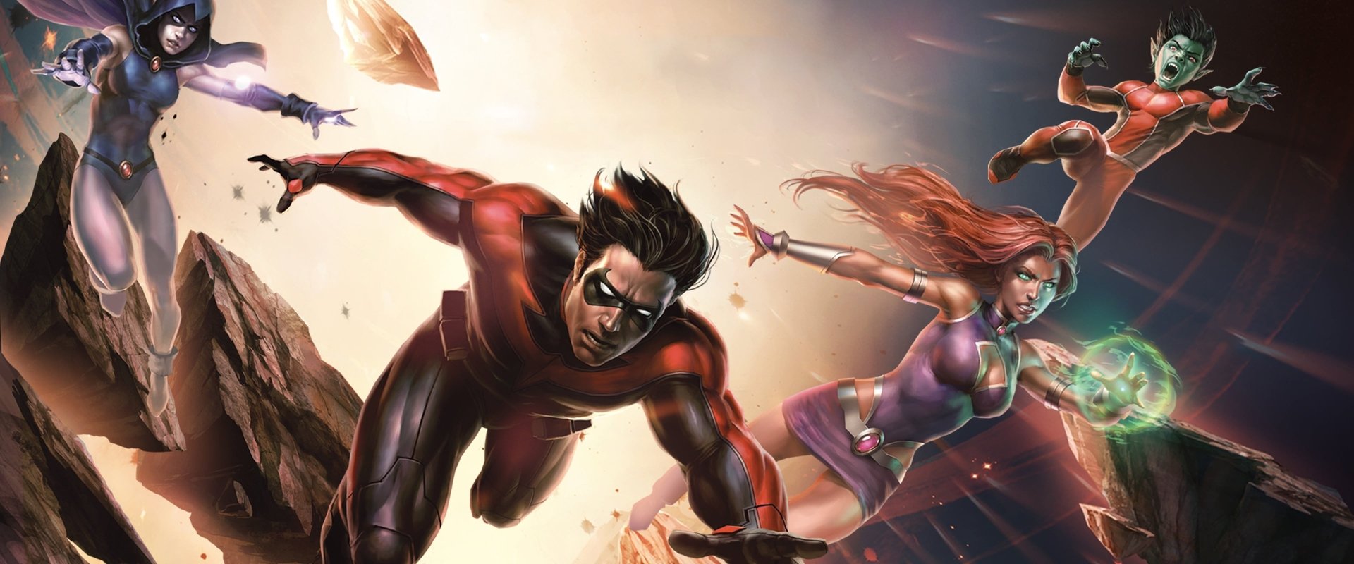 Teen Titans: The Judas Contract backdrop