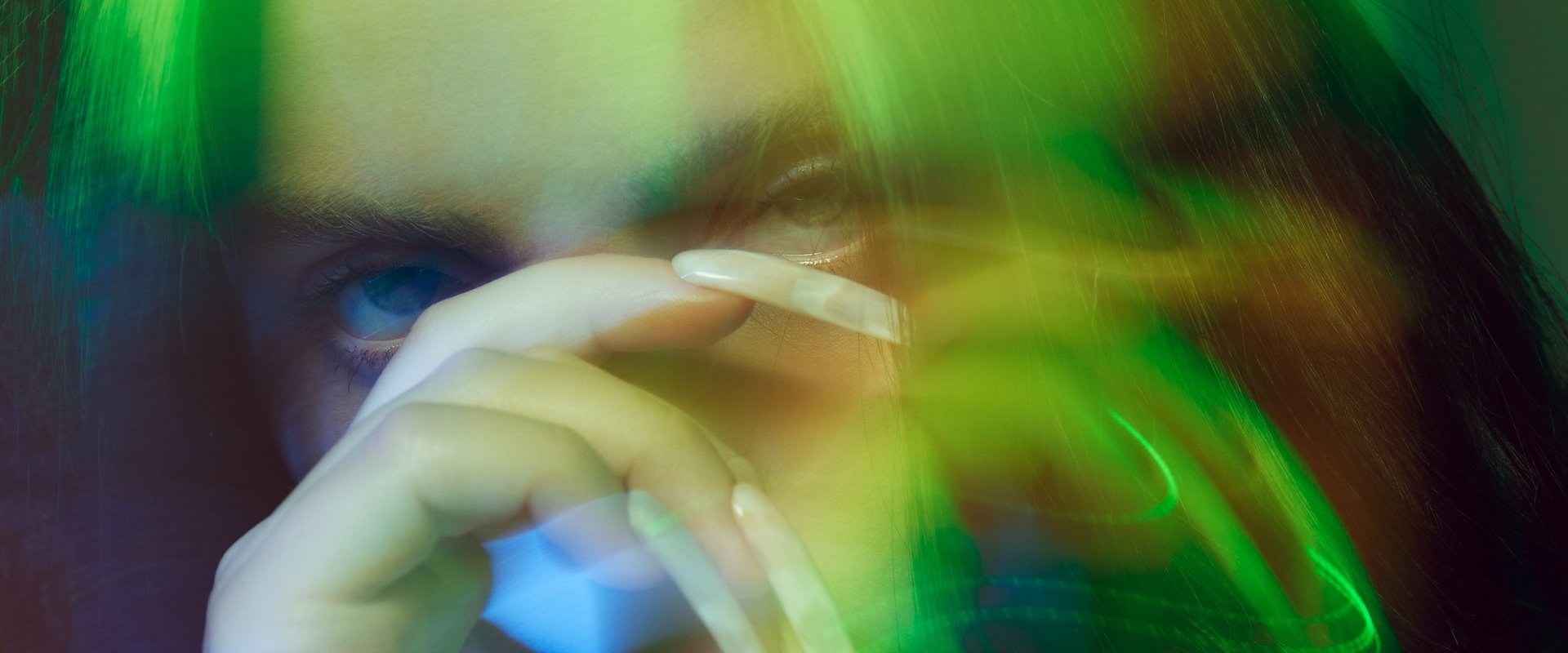 Billie Eilish: The World's a Little Blurry backdrop