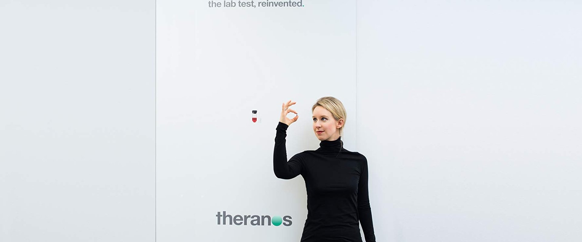 The Inventor: Out for Blood in Silicon Valley backdrop