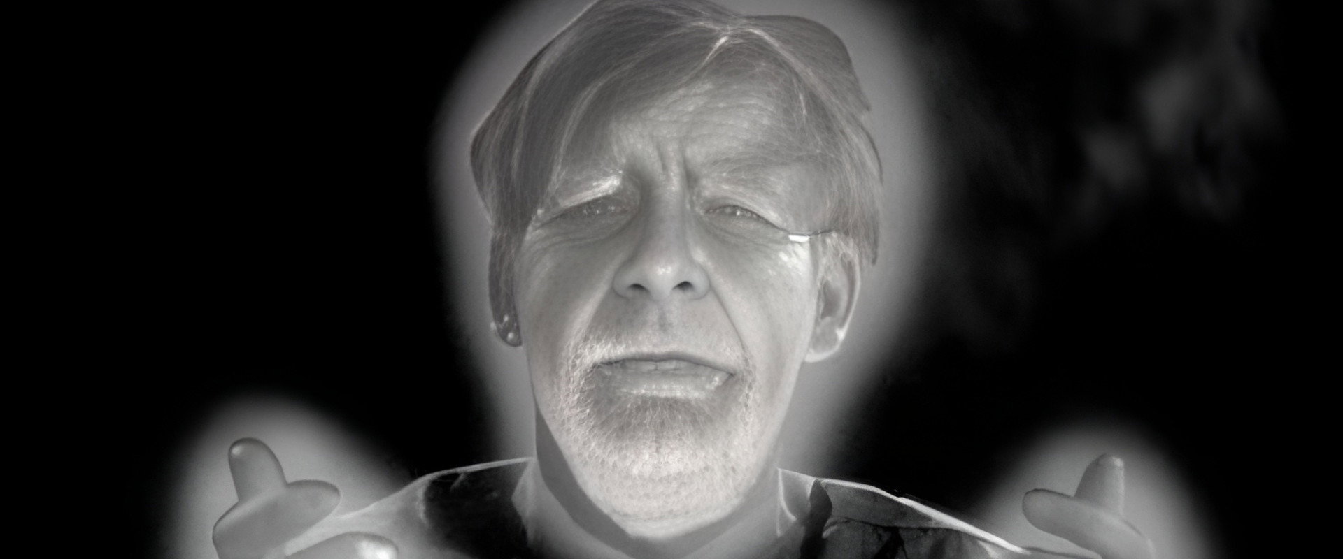 Man-Made Monster backdrop