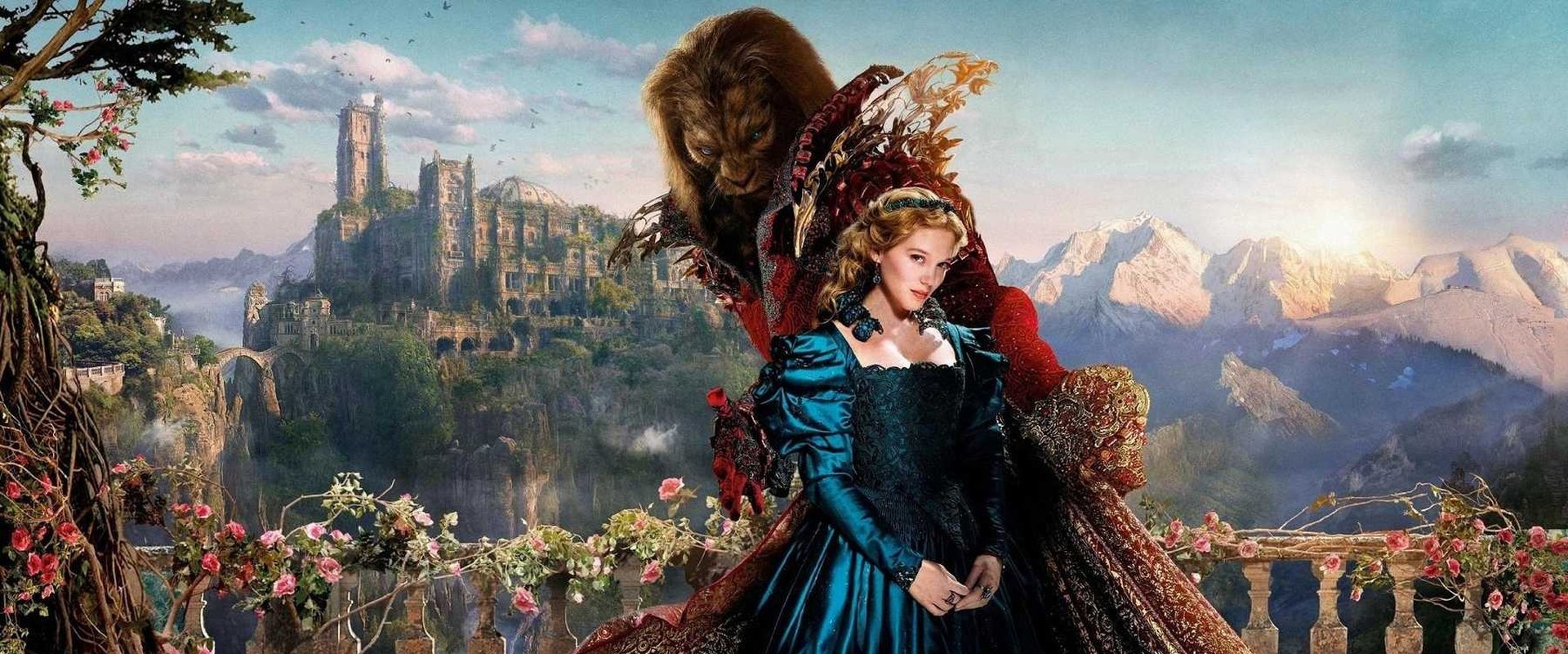 Beauty and the Beast backdrop