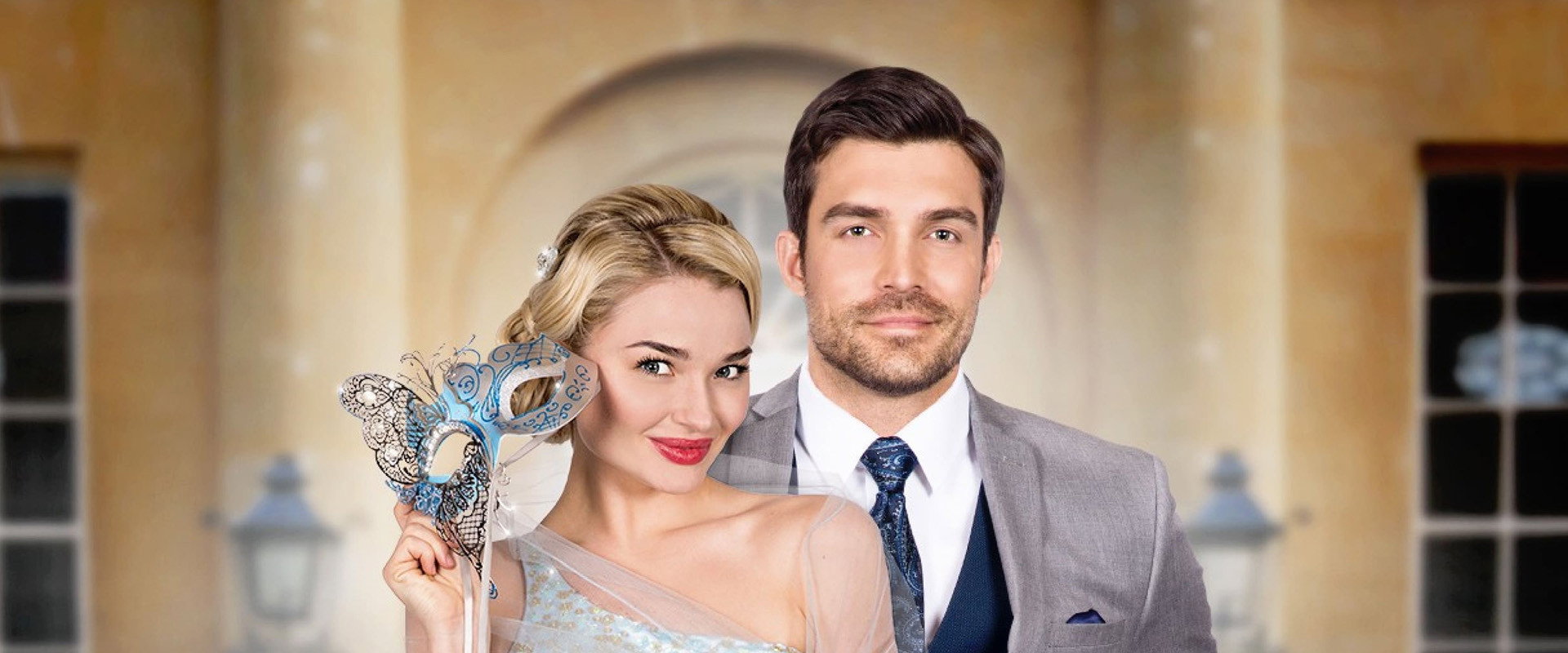 A Cinderella Christmas backdrop