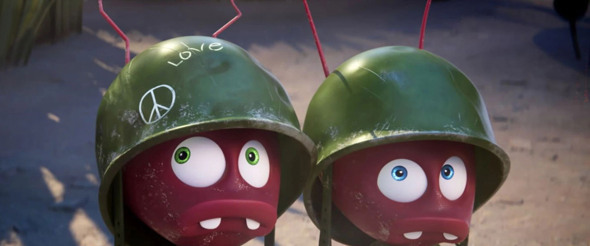 Arnie & Barney backdrop