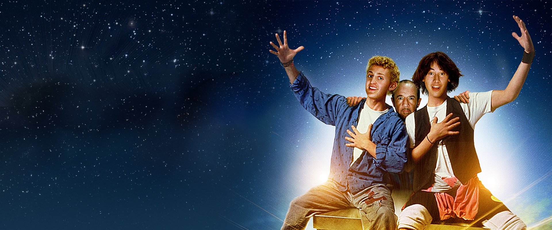 Bill & Ted's Excellent Adventure backdrop