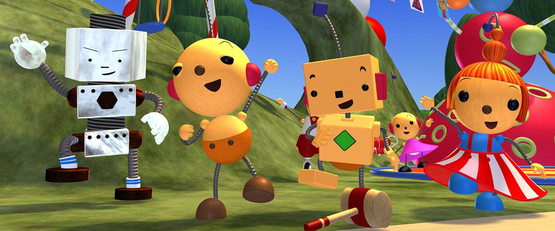 Rolie Polie Olie: The Great Defender of Fun backdrop