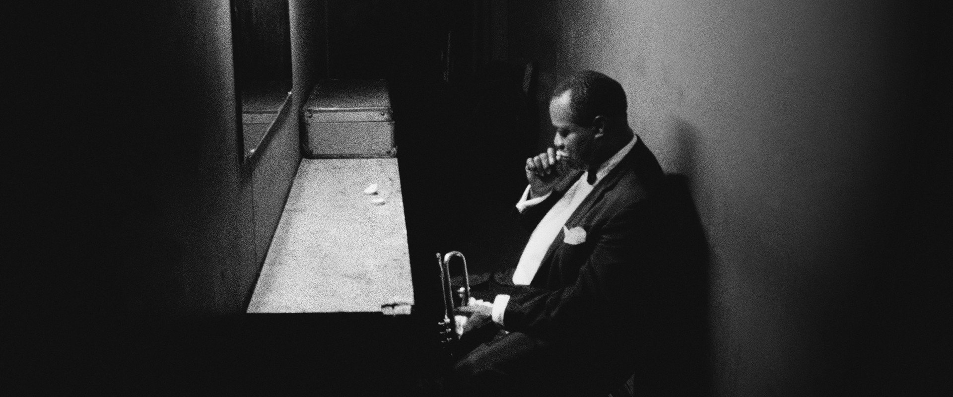 Louis Armstrong's Black & Blues backdrop