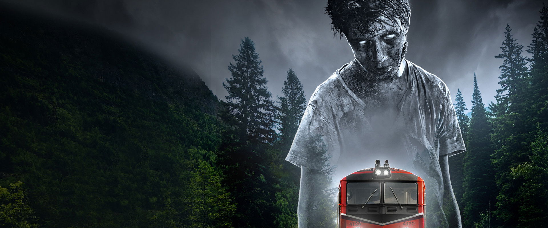 Ghost Track backdrop