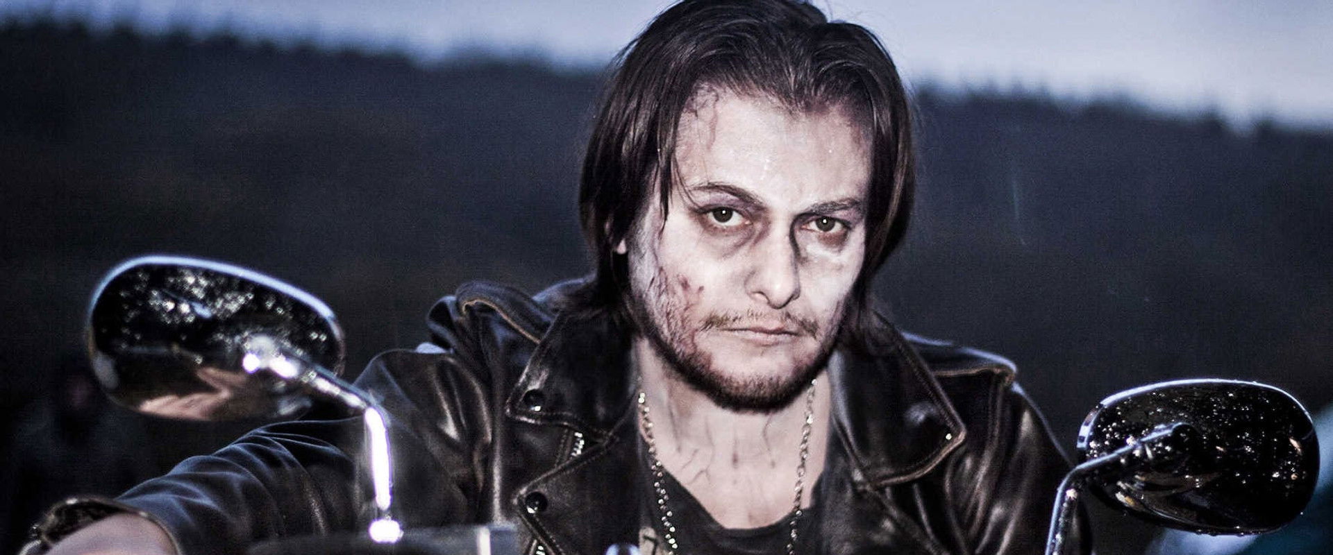 The Zombie King backdrop