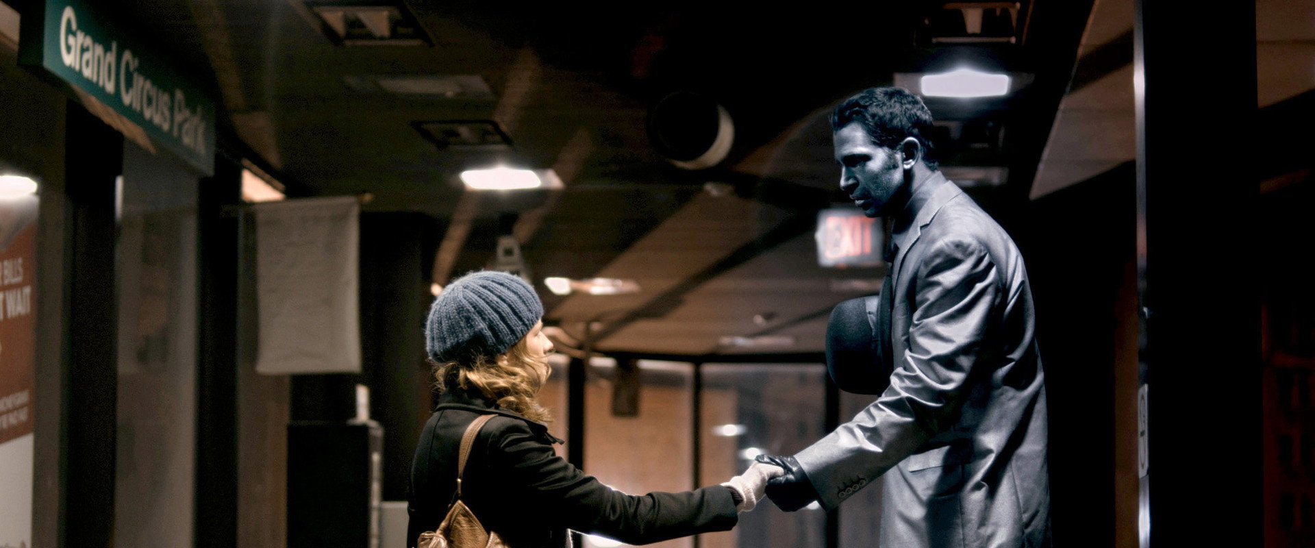 The Giant Mechanical Man backdrop