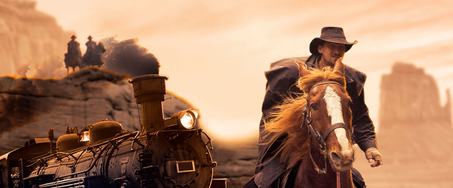 The Dalton Gang backdrop