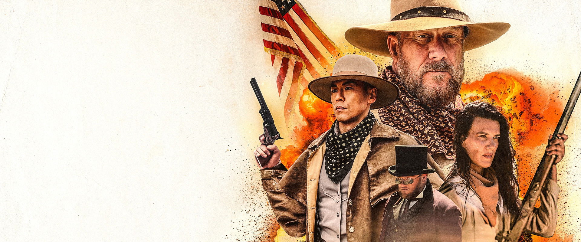 No Name and Dynamite backdrop