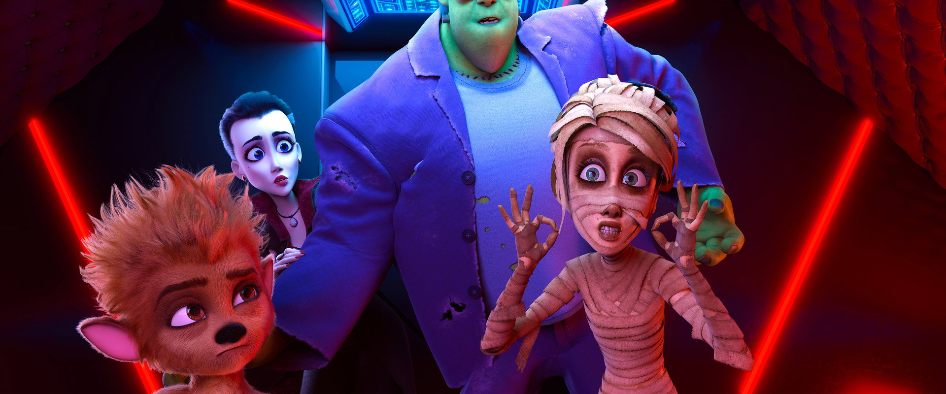 Monster Family 2 backdrop