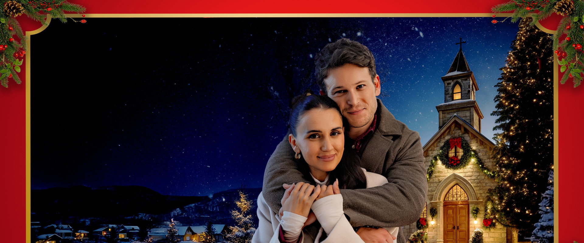 Christmas in Midnight Clear backdrop