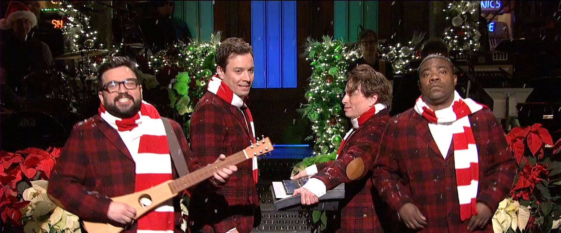 Saturday Night Live: Christmas backdrop