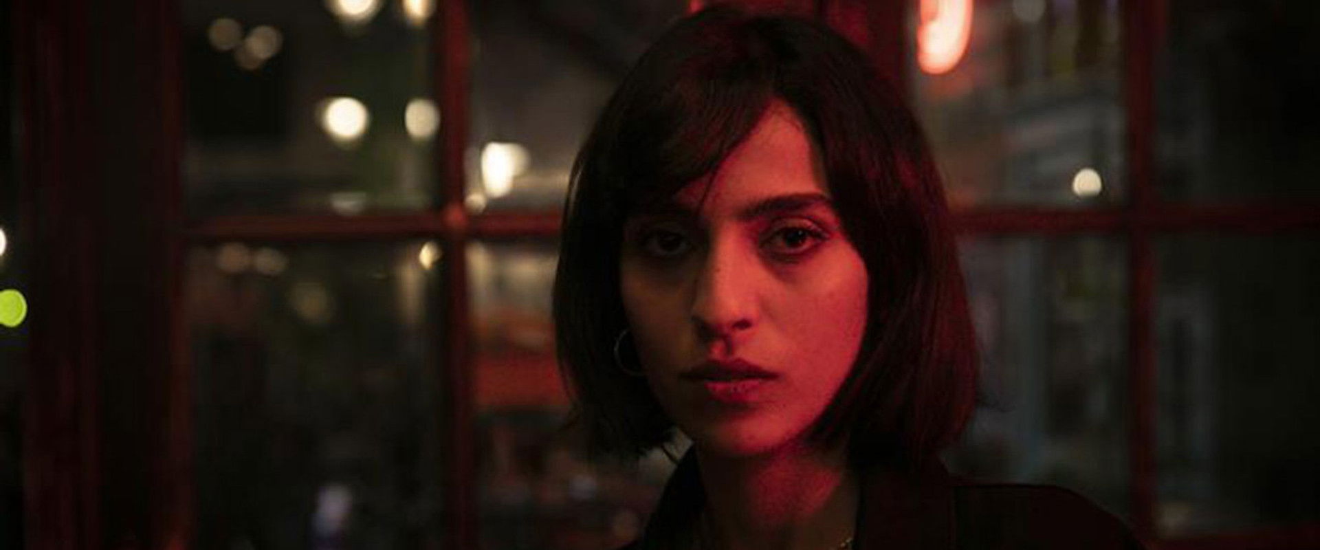 Laila in Haifa backdrop