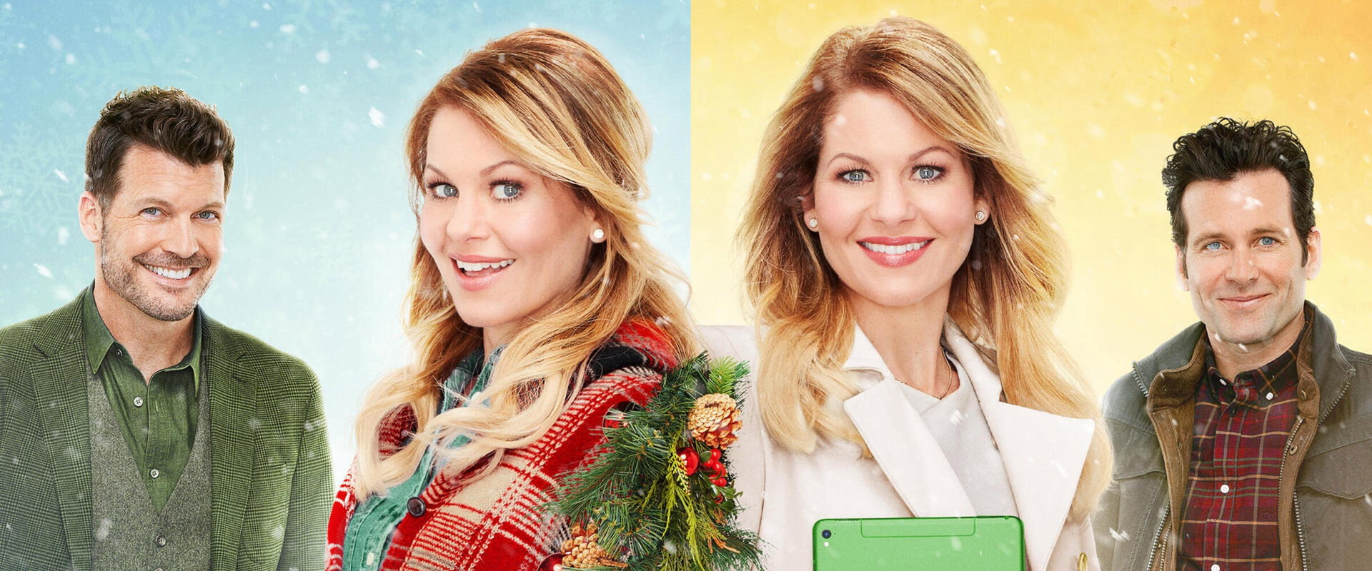 Switched for Christmas backdrop