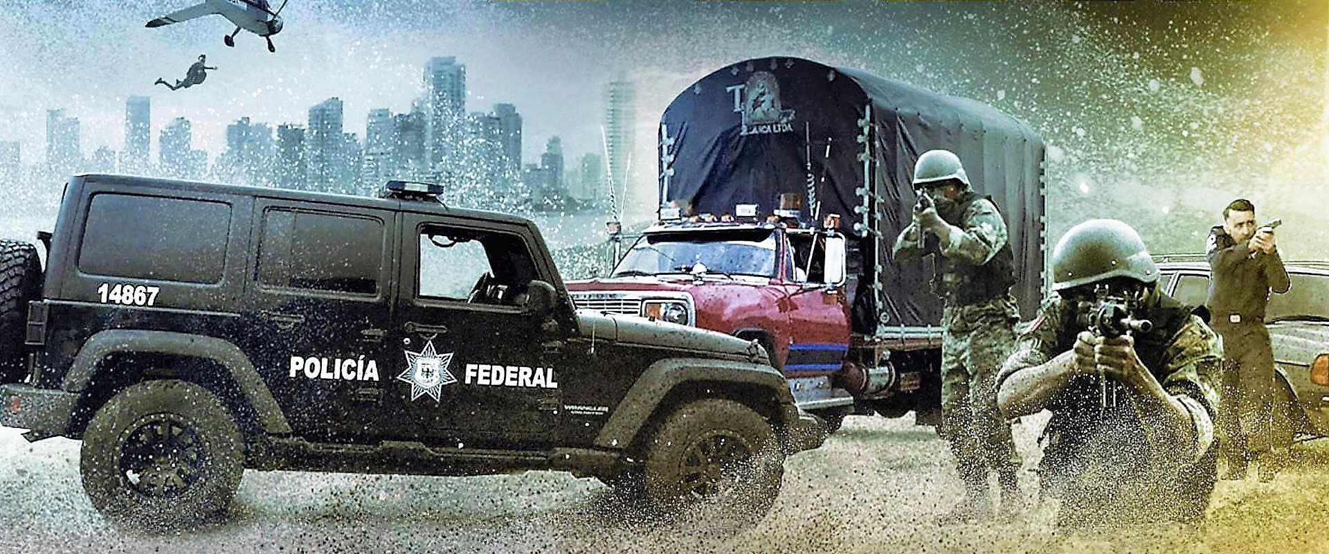 Running with the Devil backdrop