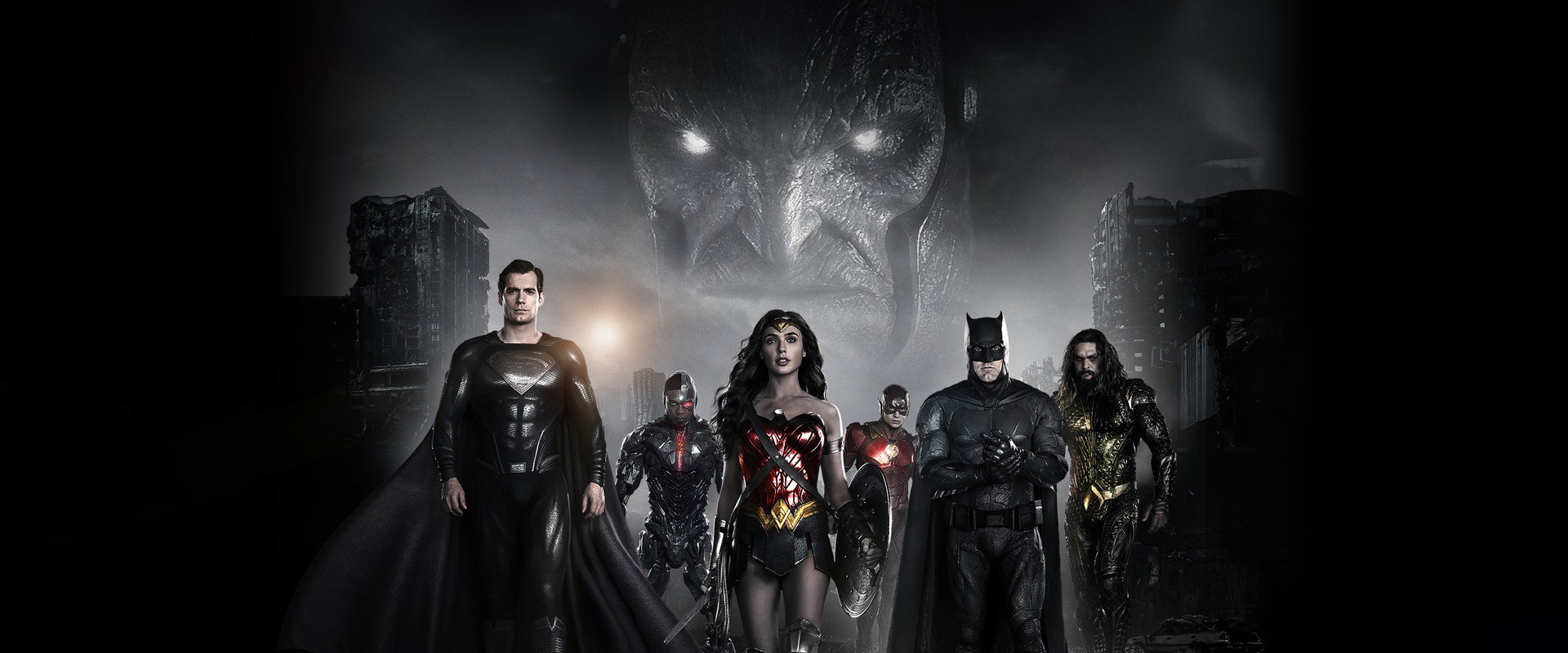 Zack Snyder's Justice League backdrop