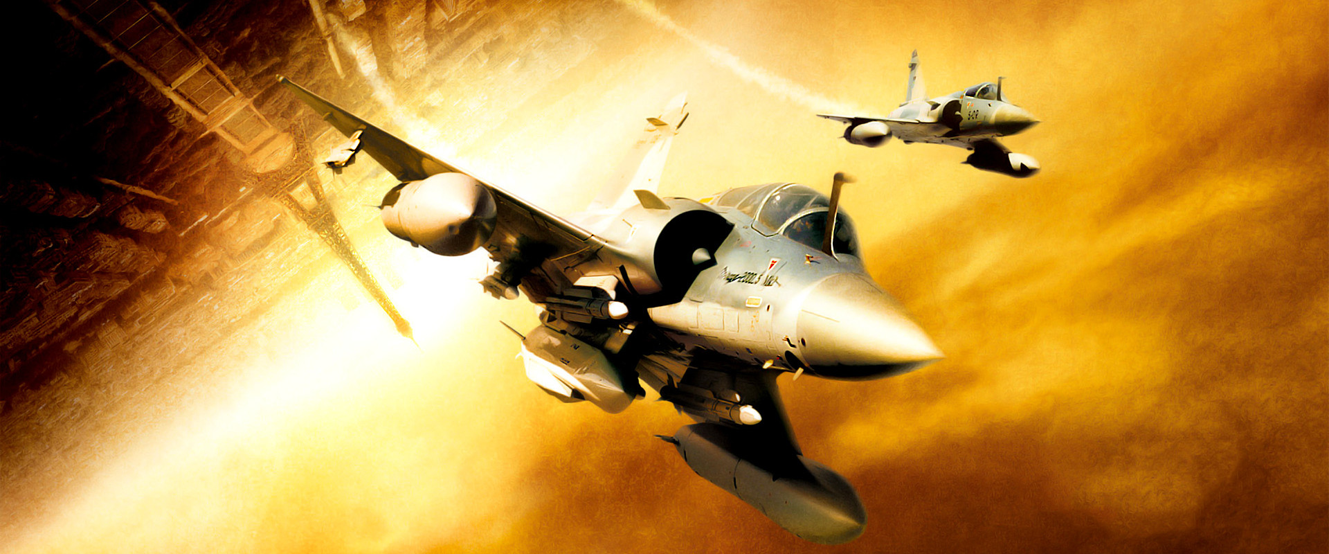 Sky Fighters backdrop