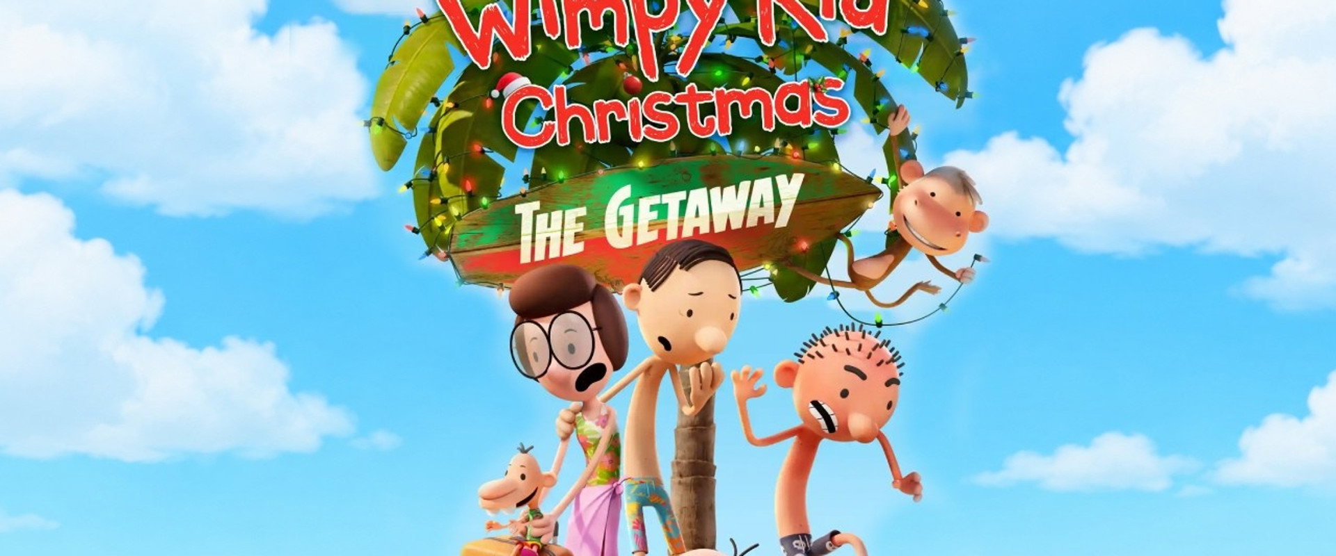 Diary of a Wimpy Kid Christmas: The Getaway backdrop