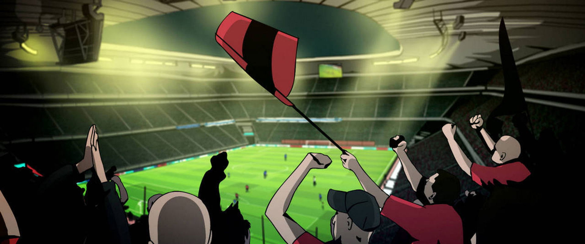 I Love Hooligans backdrop