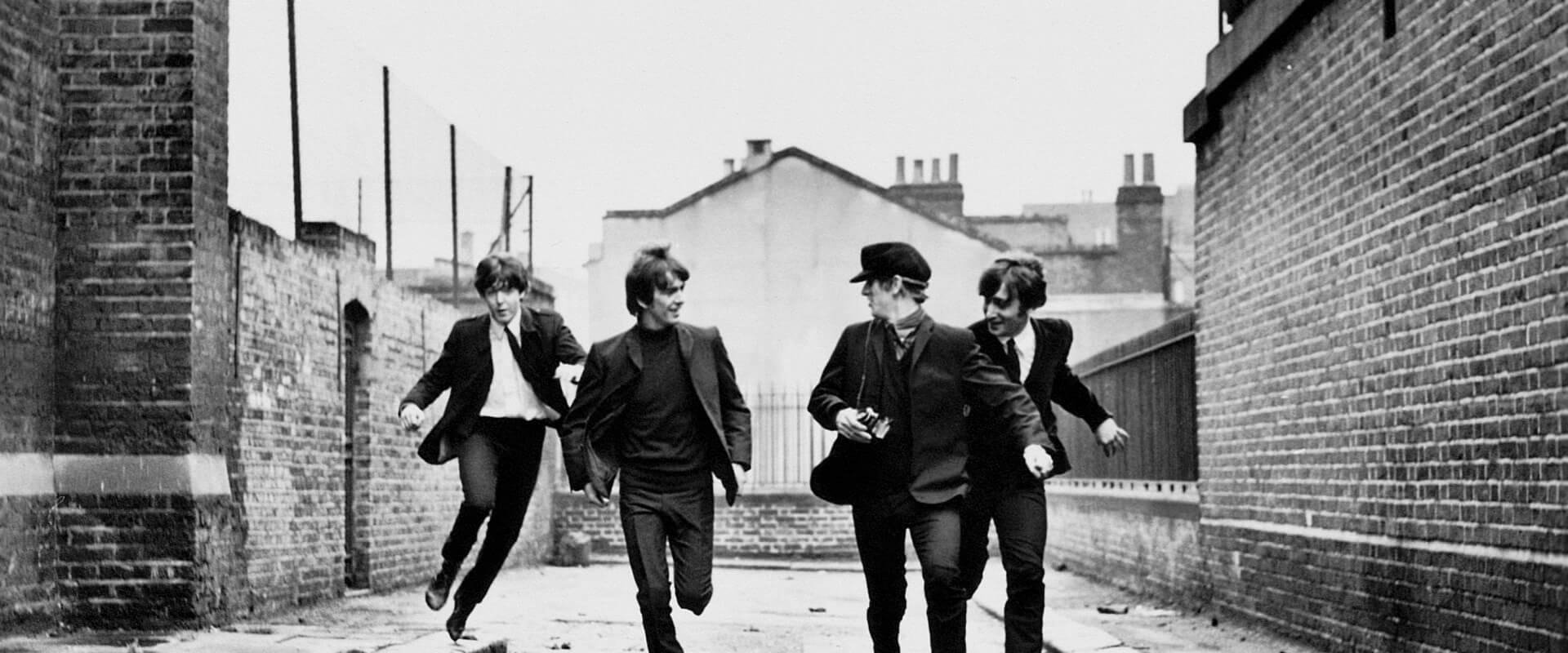 A Hard Day's Night backdrop