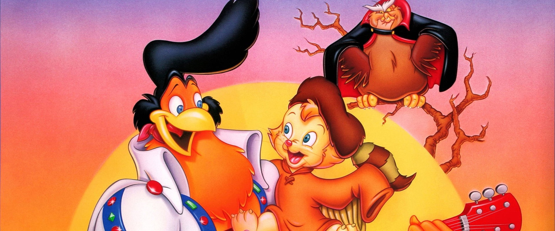 Rock-A-Doodle backdrop