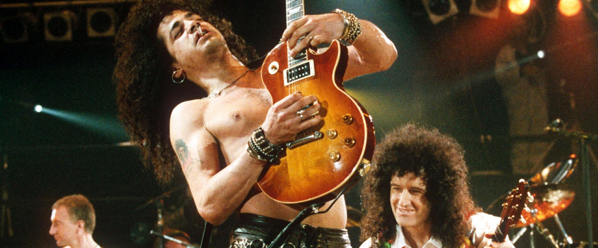 Queen - The Freddie Mercury Tribute Concert 10th Anniversary Documentary backdrop