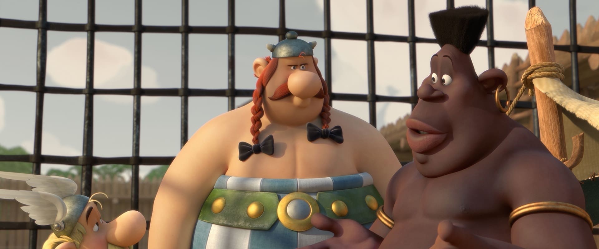 Asterix: The Mansions of the Gods backdrop