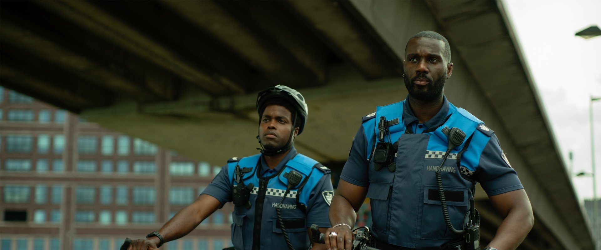 Almost Cops backdrop
